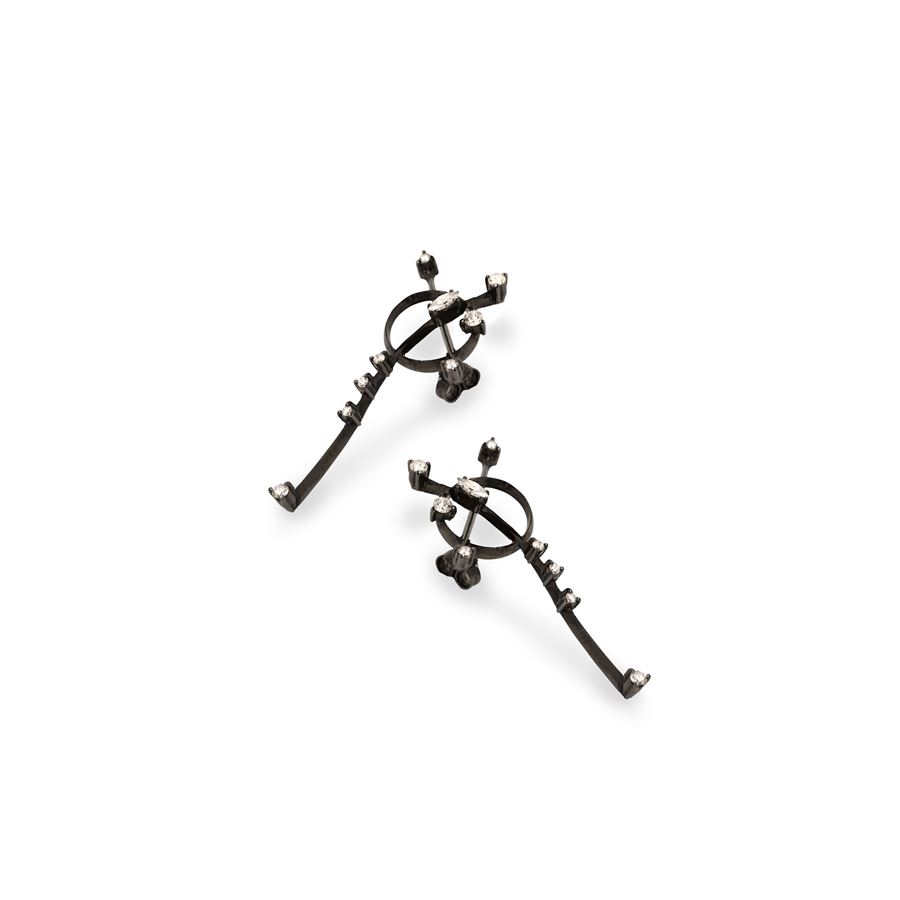 'Freccia' earrings BALANCE | OR FRECCIAAU9N CT.0,74